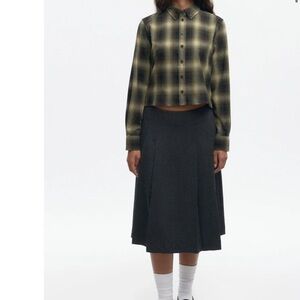Kotn women’s wool flannel shirt *comes with free Kotn tote